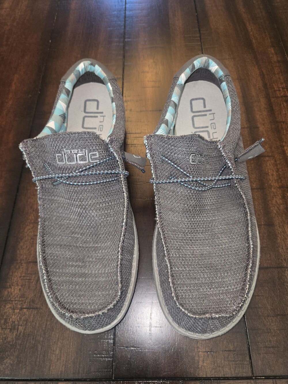 Hey Dude Wally Sox In Charcoal
